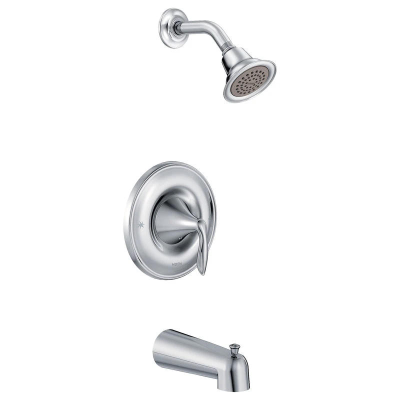Moen Eva Chrome Posi-Temp Tub/Shower 1 Moen Eva Chrome Posi-Temp Tub/Shower