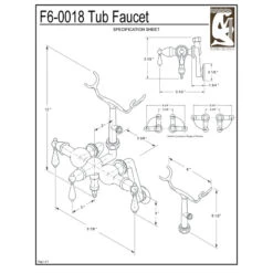 Vintage Classic Wall Mount Tub Faucet With Handshower, Oil Rubbed Bronze Finish 5 Vintage Classic Wall Mount Tub Faucet With Handshower, Oil Rubbed Bronze Finish -Warm Bathroom 5d2122500732464e 9817 w800 h800 b1 p0