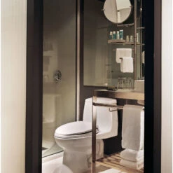 Toto Ultimate 1-Piece Elongated 1.6 GPF Toilet, Cotton White -Warm Bathroom 5d8165d50dc598d5 0429 w800 h800 b0 p0