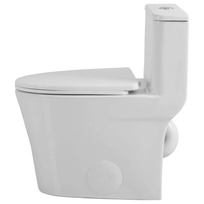 Fine Fixtures Modern One Piece Round Toilet 5 Fine Fixtures Modern One Piece Round Toilet - Image 5