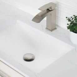 STYLISH 20" Porcelain Rectangular Undermount Bathroom Sink With Overflow -Warm Bathroom 5ee1955900439932 5821 w800 h800 b0 p0