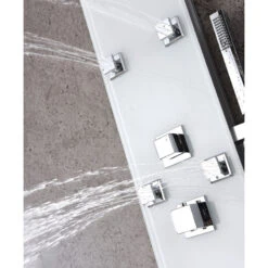 ANZZI Rhaus 60" Full Body Shower Panel With Heavy Rain Shower, White -Warm Bathroom 5f91b84c09a9c98b 7779 w800 h800 b0 p0