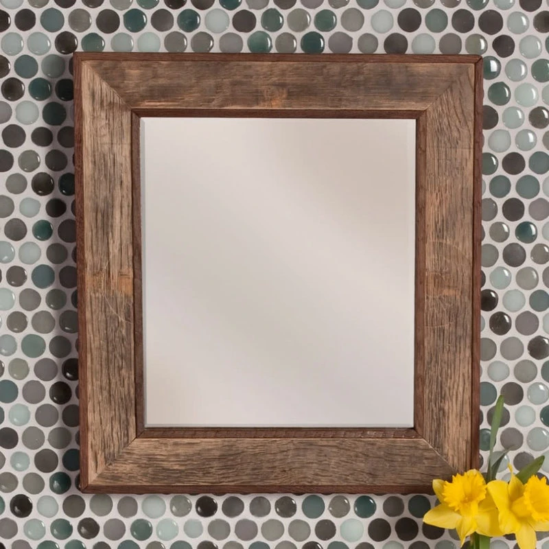 Native Trails MR119 20-3/4" X 18-3/4" Rectangular Framed Bathroom - Natural Oak 3 Native Trails MR119 20-3/4" X 18-3/4" Rectangular Framed Bathroom - Natural Oak - Image 3
