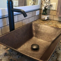 Premier Copper Products 1.5" Non-Overflow Pop-up Bathroom Sink Drain - Oil Rubbed Bronze -Warm Bathroom 60119da600774c95 8188 w800 h800 b0 p0