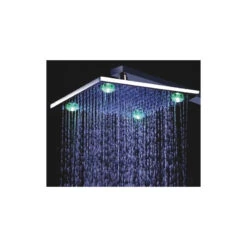Fontana LED Shower Head, 12" -Warm Bathroom 60814af7082fef8a 0197 w800 h800 b1 p0