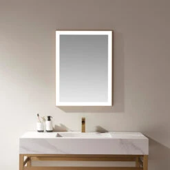 24'' Rectangle LED Lighted Accent Bathroom/Vanity Wall Mirror