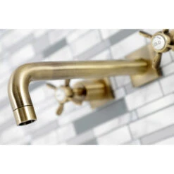 KS6023BEX Wall Mount Tub Faucet, Antique Brass -Warm Bathroom 62c1cf27013fb62e 0528 w800 h800 b0 p0