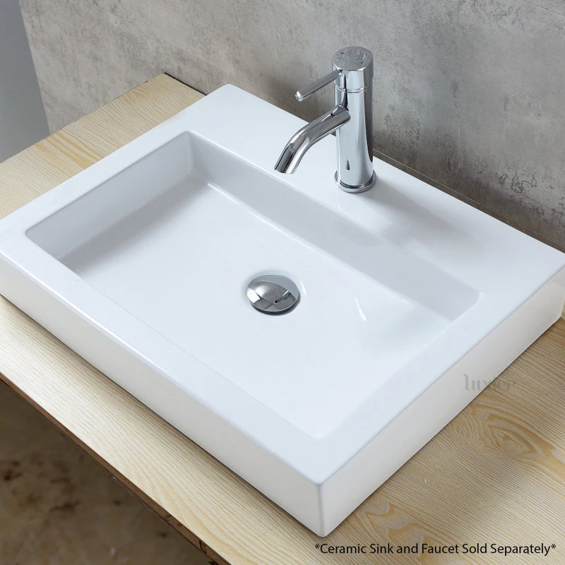 1-5/8" Push Pop-Up Drain Stopper No Overflow For Sink, Chrome 2 1-5/8" Push Pop-Up Drain Stopper No Overflow For Sink, Chrome - Image 2