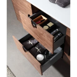 Newton Bath Vanity, Walnut, 60", Double Sink, Freestanding -Warm Bathroom 65815c0f02967719 1967 w800 h800 b0 p0