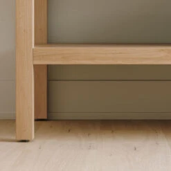 The Shoji Bathroom Vanity, Double Sink, 48", Whitewash Oak, Freestanding -Warm Bathroom 6651c2fb03d03f96 2587 w800 h800 b0 p0