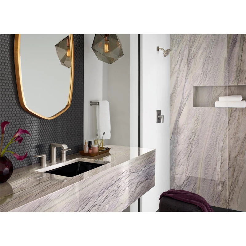 Moen Genta Pivoting Paper Holder, Brushed Nickel 2 Moen Genta Pivoting Paper Holder, Brushed Nickel - Image 2