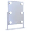 Hollywood Tri-Tone LED Makeup Mirror, White