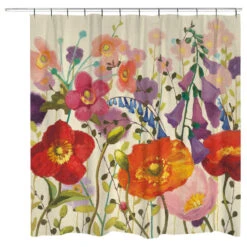 Couleur Printemps Shower Curtain