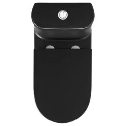 Monaco One Piece Elongated Toilet Dual Flush, Matte Black -Warm Bathroom 68112cdb0179883b 9291 w800 h800 b1 p0