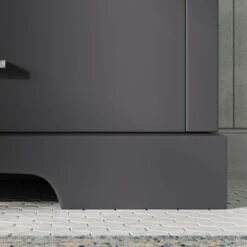 The Laurel Bathroom Vanity, Deep Gray, 84", Double Sink, Freestanding 19 The Laurel Bathroom Vanity, Deep Gray, 84", Double Sink, Freestanding -Warm Bathroom 69915cd103f6a00b 7519 w800 h800 b0 p0