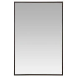 Bali Modern Rectangle Wall Mirror, Gray, 36" -Warm Bathroom 6ae174e00e6b7c34 5961 w800 h800 b1 p0