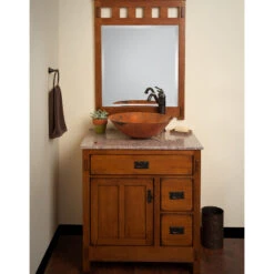 Catalonia Copper Vessel Sink, Natural 9 Catalonia Copper Vessel Sink, Natural -Warm Bathroom 6b110aae0ba004a2 6689 w800 h800 b0 p0