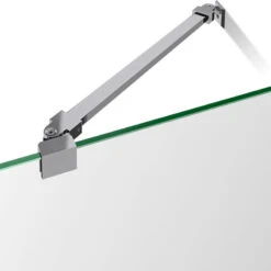 DreamLine Unidoor 42-43" Frameless Hinged Shower Door With Support Arm In Chrome -Warm Bathroom 6c71d4d80c4f6d12 1362 w800 h800 b0 p0