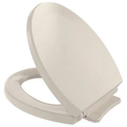 Toto SoftClose, Slow Close Round Toilet Seat And Lid, Bone