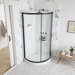 Ove Decors Breeze 32 Shower Kit, Clear Glass Walls And Base, Black 18 Ove Decors Breeze 32 Shower Kit, Clear Glass Walls And Base, Black -Warm Bathroom 6d415d040fc51a05 6934 w800 h800 b0 p0