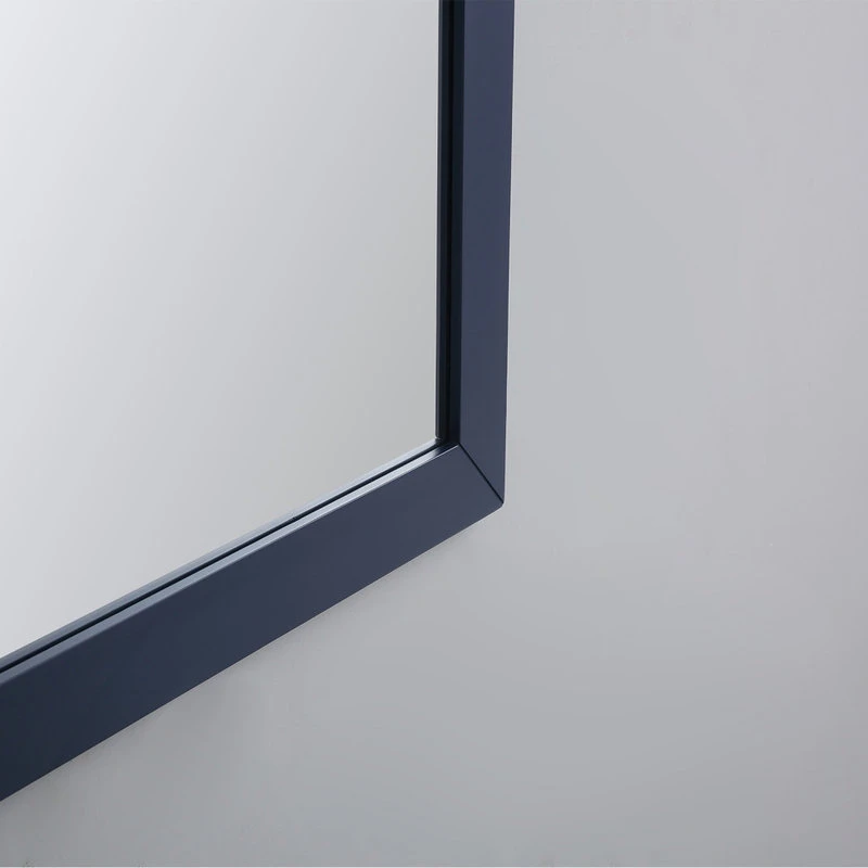 EVIVA Acclaim 36x30 Transitional Blue Bathroom Mirror 4 EVIVA Acclaim 36x30 Transitional Blue Bathroom Mirror - Image 4