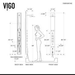 VIGO Dilana Shower Massage Panel -Warm Bathroom 6f61354e0f59fb6c 2724 w800 h800 b0 p0
