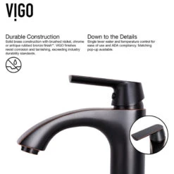 VIGO Linus Single-Handle Single Hole Bathroom Vessel Sink Faucet 17 VIGO Linus Single-Handle Single Hole Bathroom Vessel Sink Faucet -Warm Bathroom 6fd15c930f479339 2346 w800 h800 b1 p0