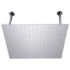 ALFI Brand Square Stainless Steel Ultra Thin Rain Shower Head RAIN24S-BSS