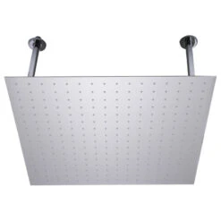 ALFI Brand Square Stainless Steel Ultra Thin Rain Shower Head RAIN24S-BSS