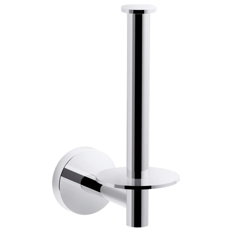 Kohler K-27293 Elate Wall Mounted Spring Bar Toilet Paper Holder - Polished 1 Kohler K-27293 Elate Wall Mounted Spring Bar Toilet Paper Holder - Polished