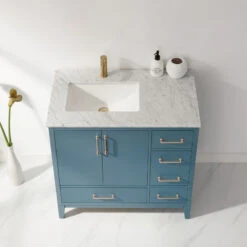 Sutton Royal Green Bathroom Vanity Set, 36", Without Mirror 14 Sutton Royal Green Bathroom Vanity Set, 36", Without Mirror -Warm Bathroom 77a15d140f2b95ee 8677 w800 h800 b0 p0