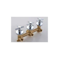 Fontana Solid Brass 3-Handles 2-Way Bathroom Shower Valve -Warm Bathroom 78d1c76d0af09a4f 0141 w800 h800 b0 p0