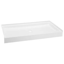 Voltaire 60"x34" Acrylic White, Single-Threshold, Shower Base, Center Drain -Warm Bathroom 79f154ca0eb5c401 6044 w800 h800 b1 p0