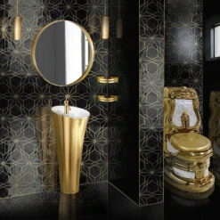 Decorative Gold Toilet -Warm Bathroom 7ad16e2a0182c531 6413 w800 h800 b0 p0