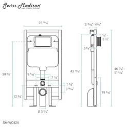 Wall Hung Toilet Concealed Carrier Tank 2x4 -Warm Bathroom 7bf1962a02cdcab1 6914 w800 h800 b1 p0