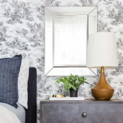 Camden Mirrored Frame Accent Mirror, Frameless, Wood, 18 X 24 -Warm Bathroom 7c51a9830148b965 8660 w800 h800 b0 p0