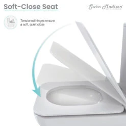 Concorde One Piece Square Toilet Dual Flush 0.8/1.28 Gpf, Glossy White -Warm Bathroom 7d91fd05025eb2bf 4573 w800 h800 b0 p0