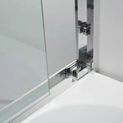 Brescia 60" W X 76" H Double Sliding Framed Shower Door, Polished Chrome -Warm Bathroom 7ec16649009c4555 3870 w800 h800 b0 p0