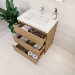 Moa 30" Single Bathroom Vanity In Natural Oak -Warm Bathroom 7f010f0e002087d3 2537 w800 h800 b0 p0