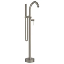 Belanger DEL45 Single Handle Freestanding Tub Filler, Brushed Nickel