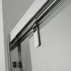 Brescia 60" W X 76" H Double Sliding Framed Shower Door, Polished Chrome -Warm Bathroom 7f71f1d2009c4541 3870 w800 h800 b0 p0