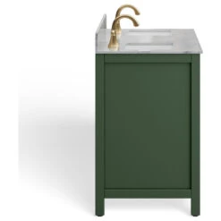 The Woodruff Bathroom Vanity, Double Sink, 54", Vogue Green, Freestanding -Warm Bathroom 8001eae103d99b94 5771 w800 h800 b1 p0
