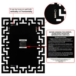 Rectangular Antique Wall Mirror, 0.75" Beveled Center, 40"x 31" Bathroom Mirror -Warm Bathroom 802143aa01b09116 7302 w800 h800 b1 p0