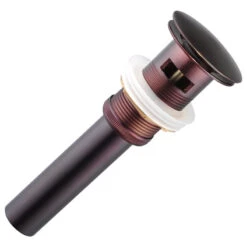 Aquaterior 1 5/8" Bathroom Sink Pop Up Drain Overflow Bathroom Lavatory Vessel