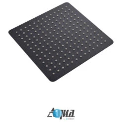 Aqua Piazza Set, 12" Ceiling Mount Square Rain Shower And Handheld, Matte Black -Warm Bathroom 811123d40fdfa0e1 8504 w800 h800 b1 p0