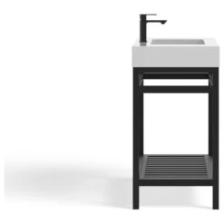 The Nova Bathroom Vanity, Black, 30", Single Sink, Freestanding -Warm Bathroom 8161401d03c74359 7951 w800 h800 b1 p0