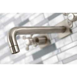 KS6028BX Wall Mount Tub Faucet, Brushed Nickel -Warm Bathroom 8161a0bd013fb672 1417 w800 h800 b0 p0