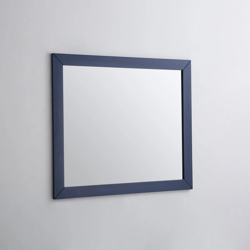EVIVA Acclaim 36x30 Transitional Blue Bathroom Mirror 3 EVIVA Acclaim 36x30 Transitional Blue Bathroom Mirror - Image 3