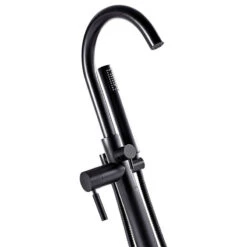 Athena Freestanding Tub Faucet With Handheld, Matte Black -Warm Bathroom 82718e2e0efb7abd 9912 w800 h800 b1 p0