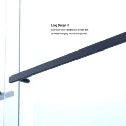 Brescia 60" W X 58" H Double Sliding Framed Tub Door, Matte Black -Warm Bathroom 83416718009c4611 3556 w800 h800 b1 p0